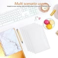 thumbnail image 1 of SHOWERORO 4Pcs Mini Whiteboard Dry Erase Sticker Frameless Design for Families and Students, 1 of 8