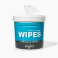thumbnail image 2 of Zogics Wellness Center Heavy Duty Gym Equipment and Surface Cleaning Wipes (1,150 Wipes) + Reusable Wipe Bucket Dispenser, 2 of 4