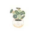 thumbnail image 5 of 3pcs Cute Cartoon Potted Plant Brooch - Fun Clothing and Bag Accessory, 5 of 5