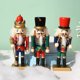thumbnail image 2 of Cascanueces Decoraciones navideñas Adornos de cascanueces de Navidad, Figuras de cascanueces para adornos de árboles de Navidad Regalo de cumpleaños Fiesta en casa Decoraciones de Navidad kaili Sencillez, 2 of 5