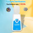 thumbnail image 1 of Non-Washing Hand Antibacterial Disinfection Hand Sanitizer Gel Containing 75% Alcohol Spray Quick-drying Portable, 30/60/100ml, 1 of 7