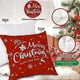 thumbnail image 5 of Lanpn Christmas Cushion Covers 40x40 Set of 4, Merry Christmas Winter Xmas Snowflake Decorative Holiday Throw Pillow Cases 16x16 for Outdoor Indoor Fa, 5 of 5