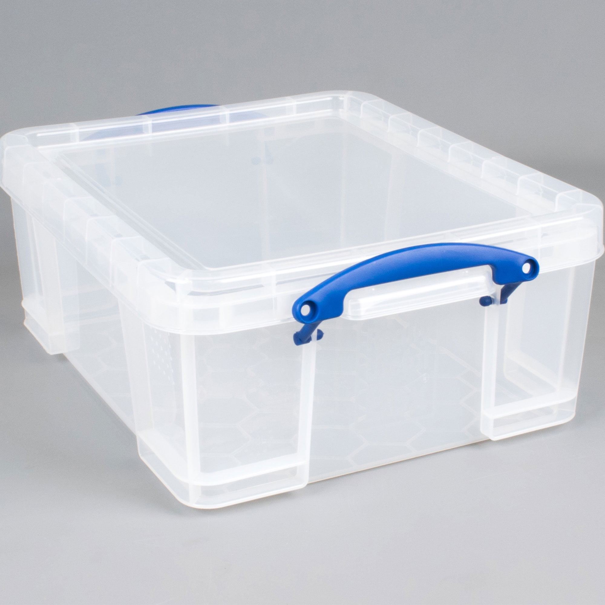 Really Useful Box 17L Storage Container w/ Lid & Clip Lock Handles(10 Pack)