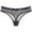 Black, variant on Panties for Women,Sheer Mesh Low Rise Seamless Thong Underwear for Women with Printed Letter Design Comfortable Stretch Fit,Womens Underwear,Red,L