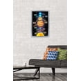 thumbnail image 2 of Solar System 2023 Wall Poster, 14.725" x 22.375" Framed, 2 of 6