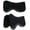 Black/Brown, variant on Horse SADDLE PAD Western Contoured Wool Felt Moisture Wicking Blue 39RT16TR