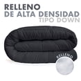 thumbnail image 4 of Edredón Relleno para Duvet Elefantito  King Size Negro, 4 of 5