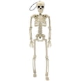 thumbnail image 4 of Halloween Posable Skeleton Decorations 90cm Life Size Human Skeleton Ornament with Movable Joints Hanging Skull Decor for Haunted House Yard Indoor Outdoor Halloween Party Decoration, 4 of 7