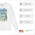 thumbnail image 6 of Country Roads Take Me Home Long Sleeve T-shirt Rustic Mountains Road Trip Music, 6 of 7