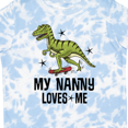 thumbnail image 4 of Inktastic My Nanny Loves Me Grandson Dinosaur Boys Toddler T-Shirt, 4 of 5
