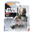 thumbnail image 1 of Auto fundido a presión Star Wars Hot Wheels Character Cars Boba Fett, 1 of 1