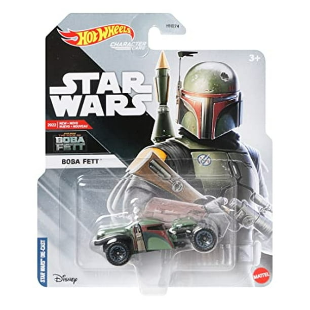Auto fundido a presión Star Wars Hot Wheels Character Cars Boba Fett