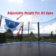 thumbnail image 2 of Trampolín Universal Baloncesto Juego Baloncesto para Trampolín Protector Solar Impermeable para Exteriores Soporte Baloncesto para Trampolín para, 2 of 9