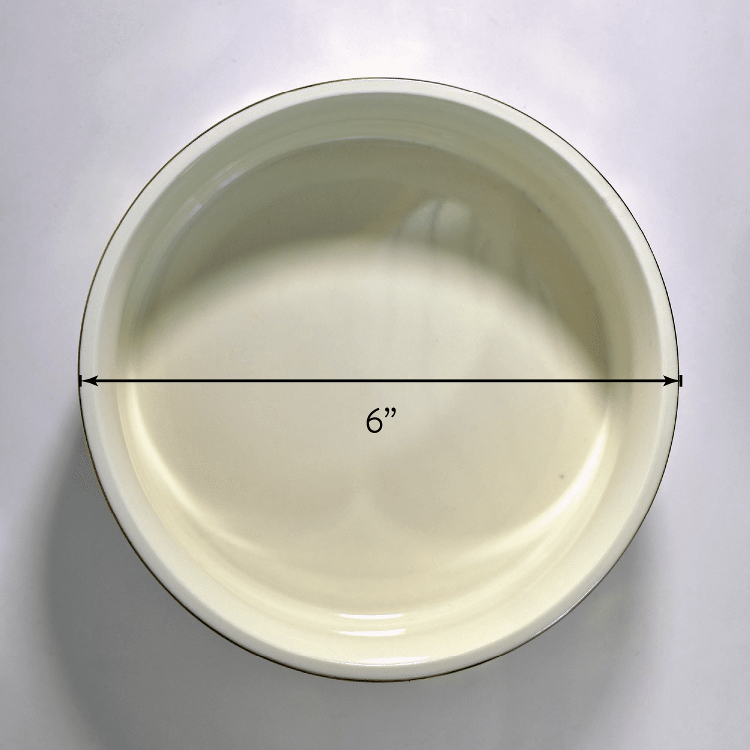 Sorority Shop Alpha Xi Delta Pet Bowl, 6" Ceramic Bowl for Dogs and Cats, Heart Design with Sorority Greek Letters, Use for Food or Water
