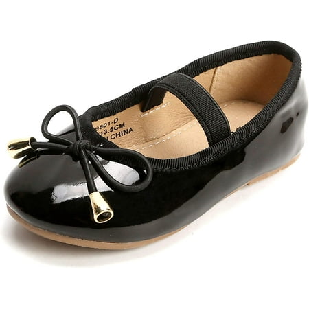 

Toddler Little Girl Dress Shoes - Girl Mary Jane Flats Party School Wedding