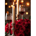 thumbnail image 4 of Romantic Roses Candles Background Backdrop Banner for Weddings Celebrations Valentine Parties Home Decor Photo Shoots Ambiance, 4 of 4