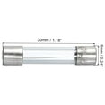 thumbnail image 2 of 18Pcs Glass Tube Fuses, Axial-with Wire 6x30mm 7A 250V Replacing or Repairing Many Home Electronics (F7A), 2 of 4
