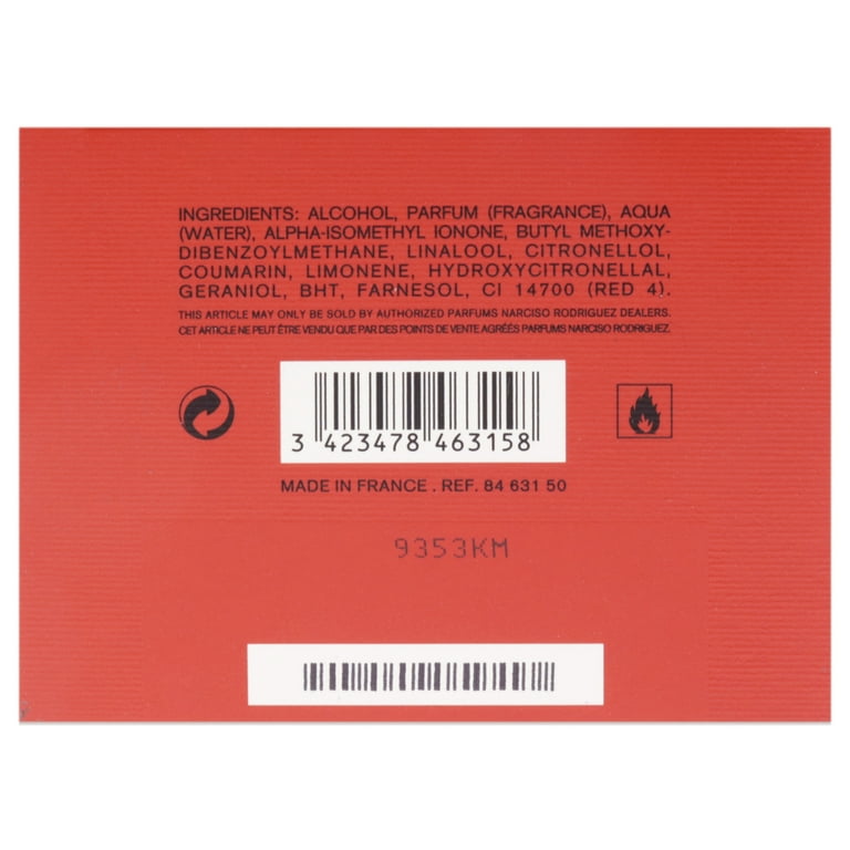 Narciso Rodriguez Narciso Rouge Eau de Parfum - 5oz - Walmart.com