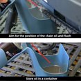 thumbnail image 4 of Motorcycle & Bicycle Chain Cleaning Tool Set with Anti-Splash Oil Storage Box, Elastic Plastic, Universal Fit, 4 of 6