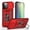 Red, variant on Allytechgroup Magnetic for iPhone 16 Case with 1x Screen Protector, Rotatable Kickstand Support Car Mount Slide Camera Cover Protective Phone Case for Women Men, Black