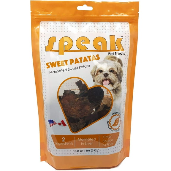 Speak Sweet Potato Dog Treats, Gluten and Grain Free, 14 Ounces