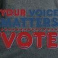 thumbnail image 3 of CafePress - Your Voice Matters Women's Classic T Shirt - Women's Traditional Fit Dark T-Shirt, 3 of 4