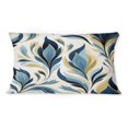 thumbnail image 3 of Designart "Nordic Ikat Harmony" Ikat Printed Throw Pillow, 3 of 5