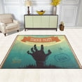 thumbnail image 3 of SKYSONIC Halloween Zombie Party Lightweight Carpet Mats Area Soft Rugs Floor Mat Rug Home Decoration for Kids Room Living Room 80 x 58 inches, 3 of 6
