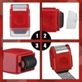 thumbnail image 5 of SHBOTO 2 Pack Identity Protection Roller Stamps Identity Theft Stamp Confidential Roller Stamp Privacy Stamp Information Blocker Stamp and 4 Pack Refill Ink for ID Account Data Address Security (Red), 5 of 7