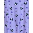 thumbnail image 2 of Kuromi Girls Short Sleeve Sleep Top and Shorts Pajama Set, 2-Piece, Sizes 4-12, 2 of 3