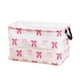 thumbnail image 2 of Cesta de Almacenamiento con Lazo, Cesta para Juguetes, Cesta Plegable para La Ropa Sucia con Asas para Armarios, Dormitorios, Cestas de Regalo, 2 of 6