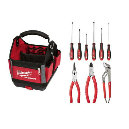 Milwaukee PACKOUT Tote With Hand Tool Set (10-Piece )