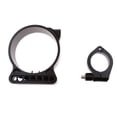 thumbnail image 2 of 2pcs Soporte de Montaje de Soporte Lateral de CNC Aluminio à moto Resistencia, Negro DYNWAVEMX Soporte CNC Speedo, 2 of 8