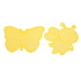 thumbnail image 2 of 2 Pack Floating Bee Water Station Feeder Decorative Floating Island for Ponds, Bird Baths High Buoyancy PP Material with Mesh Texture Safe Landing Spot, 2 of 7