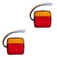 thumbnail image 3 of Bearachild 12V Trailer Tail Light Night Driving Signal Taillight Indicator Replacement Lighting Lamp Rear Accessory Mounted Warning 1 2piezas, 3 of 6