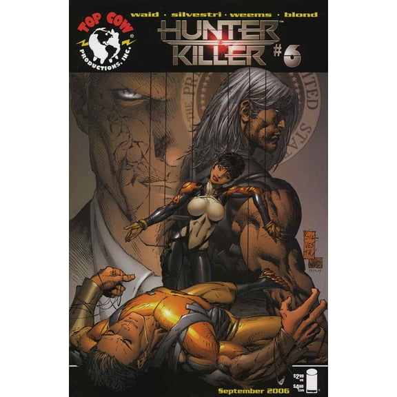 Hunter Killer #6 VF ; Image Comic Book