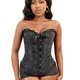 thumbnail image 4 of Corsé de pecho completo para mujer, corsé bustier gótico vintage, 4 of 5