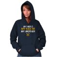 thumbnail image 3 of US Navy Logo My Brother Hero Sailor Hoodie Sweatshirt Women Men Brisco Brands S, 3 of 6