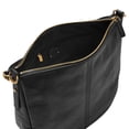 thumbnail image 2 of Bolso Hobo de Cuero Jolie Fossil Negro para Mujer, 2 of 8