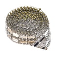 thumbnail image 2 of 2 rollos de cinta de diamantes de imitación de cristal brillante para manualidades de bricolaje, decoración de bodas y fiestas. blanco, 2 of 9