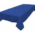 thumbnail image 2 of LA Linen TCpop60x102-RoyalP50 Polyester Poplin Rectangular Tablecloth, Royal - 60 x 102 in., 2 of 5