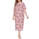 thumbnail image 1 of Vestido Irfora Vestido de tumbona para mujer, camisones sueltos de talla grande Vintage, pijamas para descansar Irfora Vestido, 1 of 5