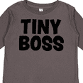 thumbnail image 4 of Inktastic Tiny Boss Boys or Girls Long Sleeve Toddler T-Shirt, 4 of 5