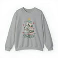 thumbnail image 2 of Christmas Book Lover Sweatshirt, All Booked For Christmas Unisex Sweatshirt, 2 of 5