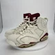 thumbnail image 2 of Ni - ke Ni - ke Air Jordan 6 Retro Men Size 13 384664–116 Red Maroon White Basketball Shoes, 2 of 5