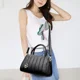 thumbnail image 5 of Bolso de mano de cuero de alta calidad, elegante bolso de mano para mujer, bolso de mano con asa superior, bolso de hombro cruzado de gran capacidad, bolsos de mano, 5 of 5