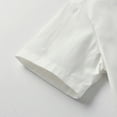 thumbnail image 5 of Baby Boys Formal Suit Gentleman Bowtie Romper Suspenders Shorts Wedding Tuxedo Outfit Cake Smash Christening Clothes, 5 of 10