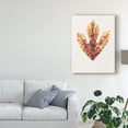 thumbnail image 3 of Trademark Fine Art 'Fall Mosaic Leaf II' Canvas Art by Grace Popp, 3 of 4
