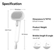 thumbnail image 2 of Pet Grooming Brush Aumuca Cat Brush para gatos de pelo largo/corto, 2 of 6