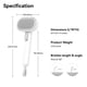 thumbnail image 2 of Pet Grooming Brush Aumuca Cat Brush para gatos de pelo largo/corto, 2 of 6